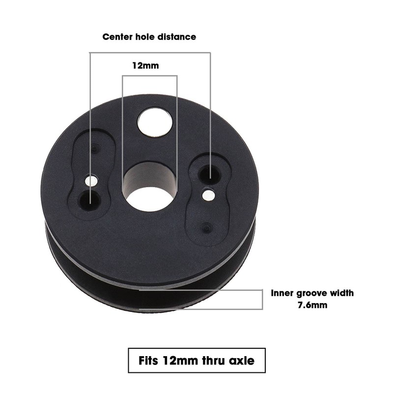 eMagTech 2Pcs Bike Chain Keeper Holder with Sponge Rings Replacement