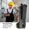 Walkie Talkie Belt Clip 90 Degree Rotatable Replacement for Motorola