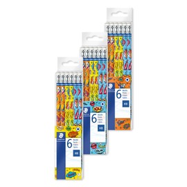 Staedtler 172 COTB6 Hexagonal Graphite Pencils (Pack of 6)