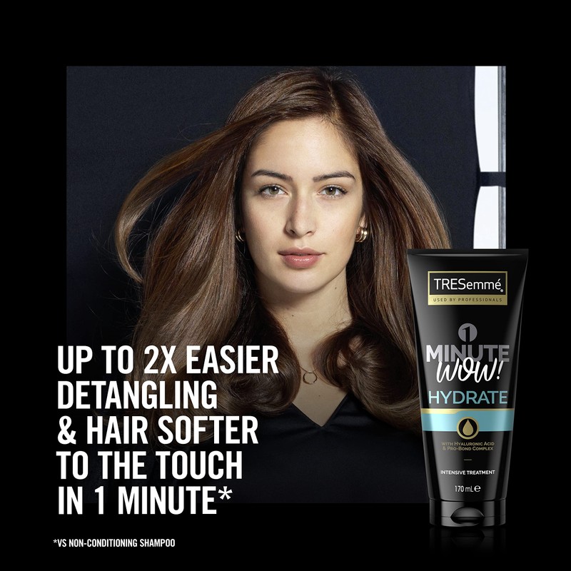 TRESemmé 1 Minute WOW Hydrate Intensive Hair Treatment with Hyaluronic
