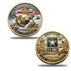 Marine Corps 250th Anniversary Coins,USMC Military Challenge Coins- Patriotic Military