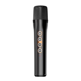 pemacom Wireless Microphone for Karaoke Machine: Auto-Connection Metal Professional UHF Dynamic Handheld Microphone Adjustable Bass Treble Suitable for PM01 Karaoke System