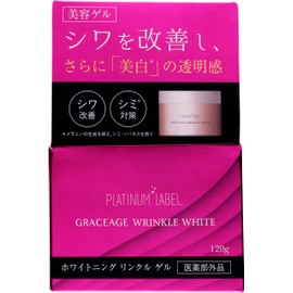 Platinum Label Gresage Whitening Wrinkle Gel Cream, 4.2 oz (120 g), Moisturizing, All-in-One Gel Whitening