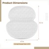 200 Pcs Armpit Sweat Pads, Disposable Non-Woven Underarm Sweat Pads