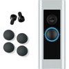 Laroal Doorbell Pro Button Replacement, Button Replacement with 4 Buttons,