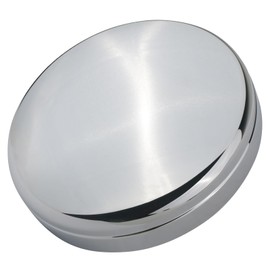 TQPONLY Chrome Front Dually Wheel Center Cap | Compatible with 2003-2017 Dodge Ram 3500 Accessories | 1-ton 17" Dual Wheels