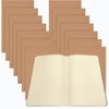 10 Pack Blank Kraft Paper Notebooks for Writing, Blank Sketching,