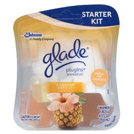 Glade 73099 Hawaiian Breeze Glade Plugins Scented Oil Starter Kit