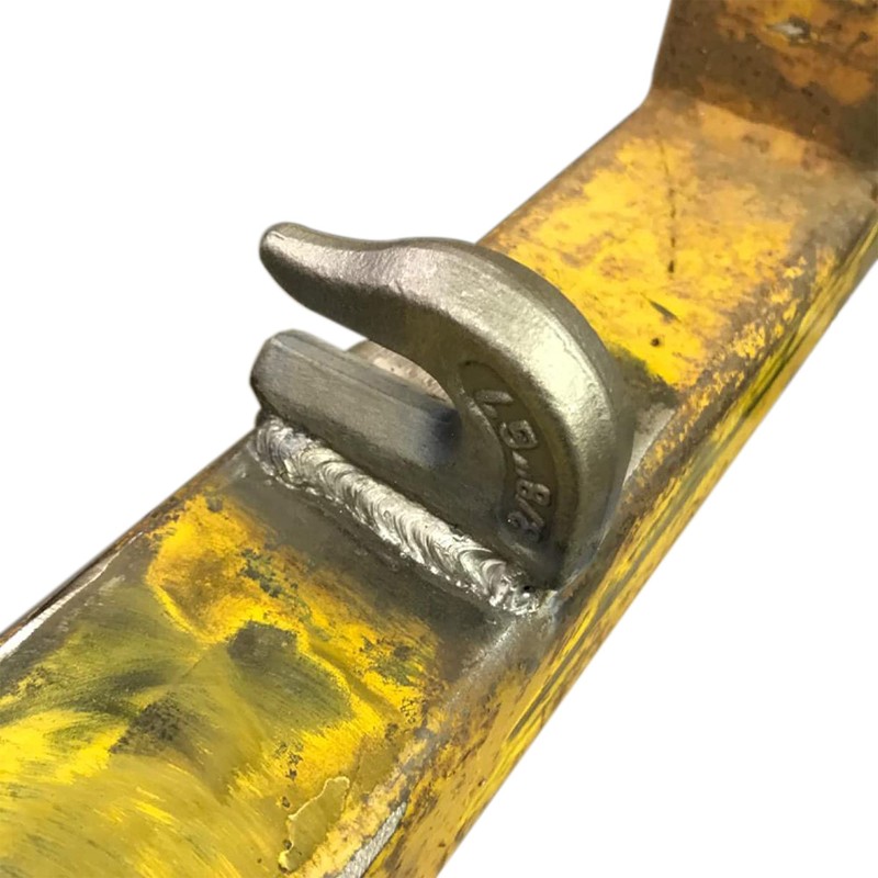 Yision 3/8 inch Weld On Grab Hooks,6PCS Heavy Duty Clevis