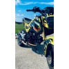 Factory EFX Yellow Savage Graphic kit fits Honda Grom 2017