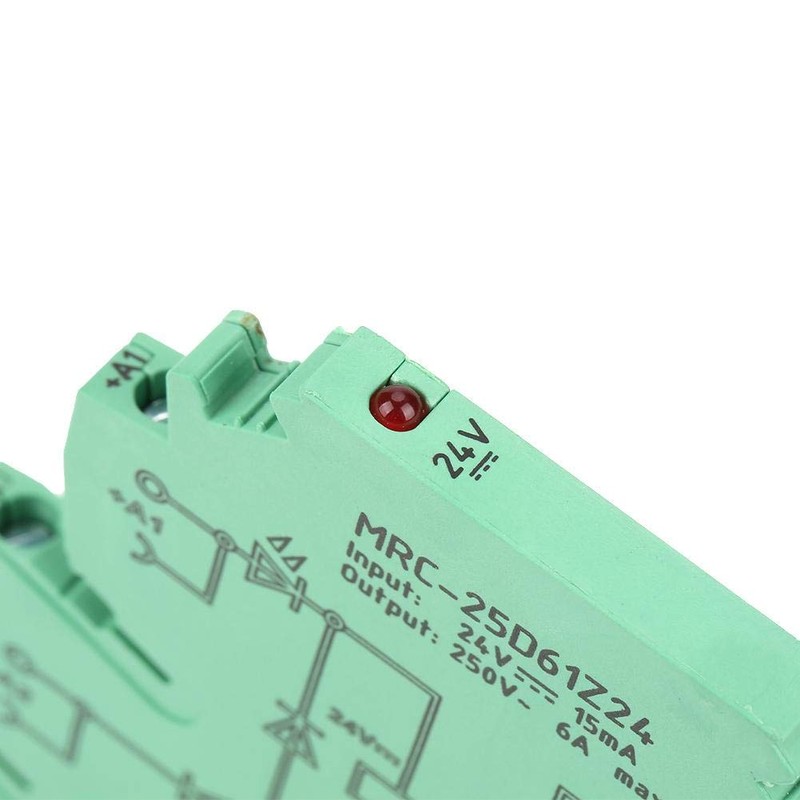 Relay, MRC-25D61Z24 DC-DIN Rail Relay Ultra Thin PLC Relay 24V