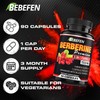 Berberine Extract Capsules - 7050mg Formula Pills with Black Pepper