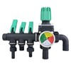 Ejoyous 3 Way Water Splitter, Agricultural Sprayer Control Shut Off