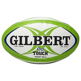 Gilbert Touch Pro Rugby Ball, White, 4