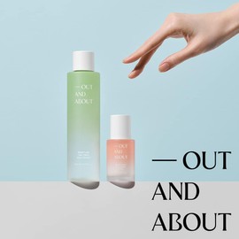 OUT AND ABOUT Vegan Collagen Serum, 30ml Gentle Face Serum with Soluble Collagen, Niacinamide, Adenosine, Lightweight Formula for Delicate Skin, Korea Skincare Formula