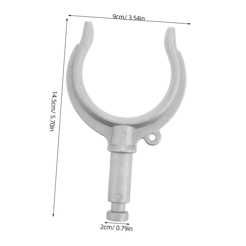 WOONEKY Aluminum Lock Bracket for Boats Heavy Duty Oarlock Socket