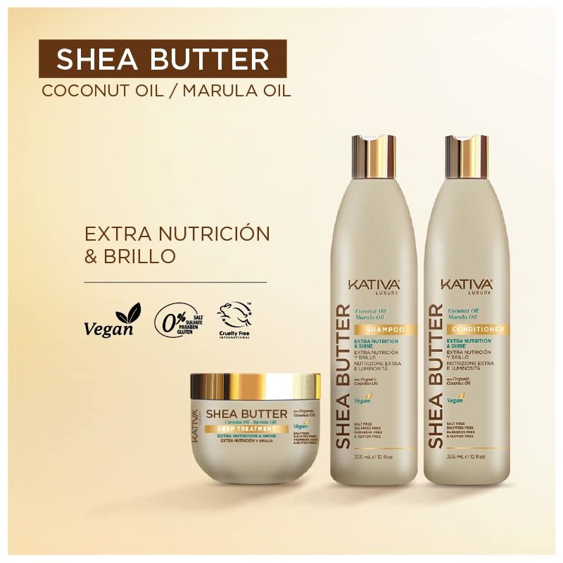 Shea Butter Coconut & Marula Oil Shampoo 355 ml