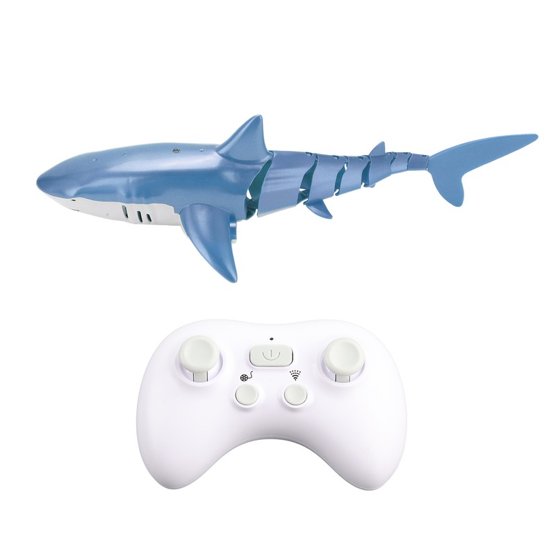 Electric RC Boat 2.4G Remote Control Pool Shark Simulation Water