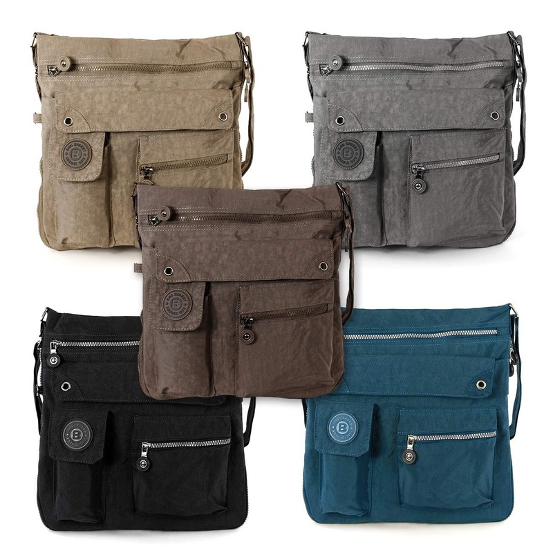Bag Street Shoulder Bag Street Across the Body Bag Black