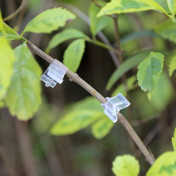 100Pcs Plant Grafting Clip Portable and Stability Cucumber Grafting Clips