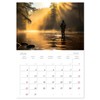 A delicate touch of adventure (Monthly Wall Calendar 2025 16.5"