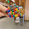 Bead Cord 100 m / 0.8 mm Inelastic Thread Rainbow