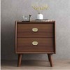 Perilla Home Set of 6 Kono Off White Ceramic Knob