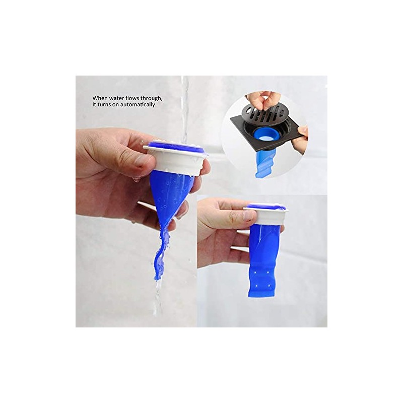 Drain Backflow Preventer, One Way Valve, Adjustable Silicone Sink Floor