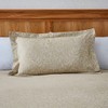 PURE ACORN JACQUARD PILLOWCASE OXFORD LINEN