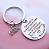 Graduation Gifts Keychain Class of 2024 Inspirational Graduated Gifts for