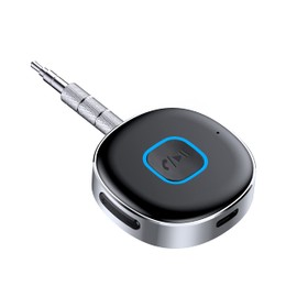 Uandear Ultra Mini Bluetooth Receiver, Music Playback - Bluetooth Receiver, Receiver | AUX Bluetooth Portable 3.5mm Jack Speaker - Wired Headphones, Car Audio, Compatible with Compo and Home Stereo