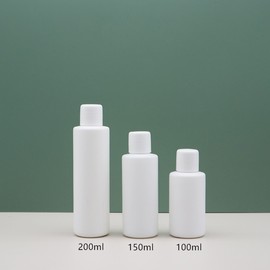 Empty Bottle Stock for Gynecological Lotion - Round PE Blow Molded Lotion Bottle (100ml/200ml) 200ml 20ea