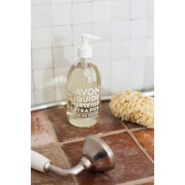 Company Provence EXP Liquid Marseille Soap, Lavender, 16.9 fl oz (500 ml) (Full Body Cleaner, Body Soap, Made in France, Rich Lavender Scent)