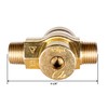 GSW WR-GV Copper Gas Valve with Handle for Commercial Wok