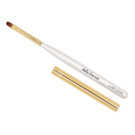 Daily Charme Nail Art Brush / 06 Art Oval, Small Flat Oval Brush for Creating Round Flower Petals & Painting Small Area, DIY Home/Professional