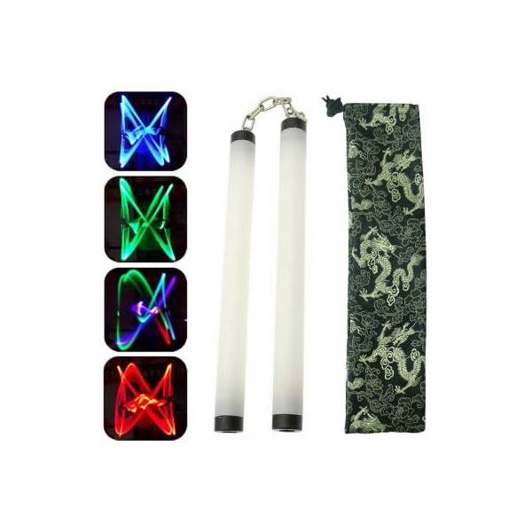 Luminous - PVC & Chain kung fu Performance Props-Ninja Weapons