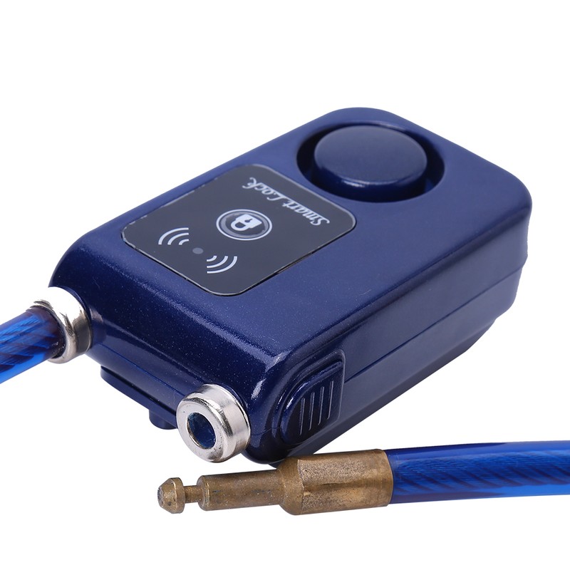 APP Control Bluetooth Smart Lock Anti Theft Alarm Chain Lock