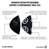 Rehband QD Arch Support Heel Wedge, 1 Pair, Gel Arch