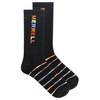 Merrell Men's and Women's Rainbow Logo Crew Socks-1 Pair Pack-Eco