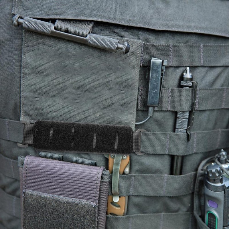 DONGKER Double-Sided Morale Badge Base,MOLLE Patch Hook & Loop Display