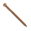 CAMO Composite Deck Screws 2-1/2" #10 316 Stainless Steel (Cedar,