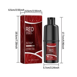 Hair Dye Shampoo (Red)