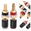 Goshyda 2 Pcs Black & Red 65mm Free Welding Connector