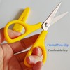 2Pcs Medium Scissors, Safety Scissors with Cap, Craft Shears for