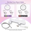 Jamini Ultra-Slim Detachable Bidet Attachment for Toilet – Non-Electric Cold