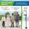 Walking Cane for Men & Women (Blue) Foldable, Adjustable, Heavy