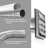 FRESH SPEED 6-Inch Stainless Steel Dryer Vent Cover Outdoor- Air