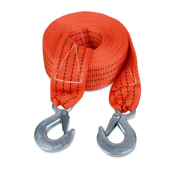 JCHL JCHL Tow Strap with Hooks 2in X20Ft Recovery Strap