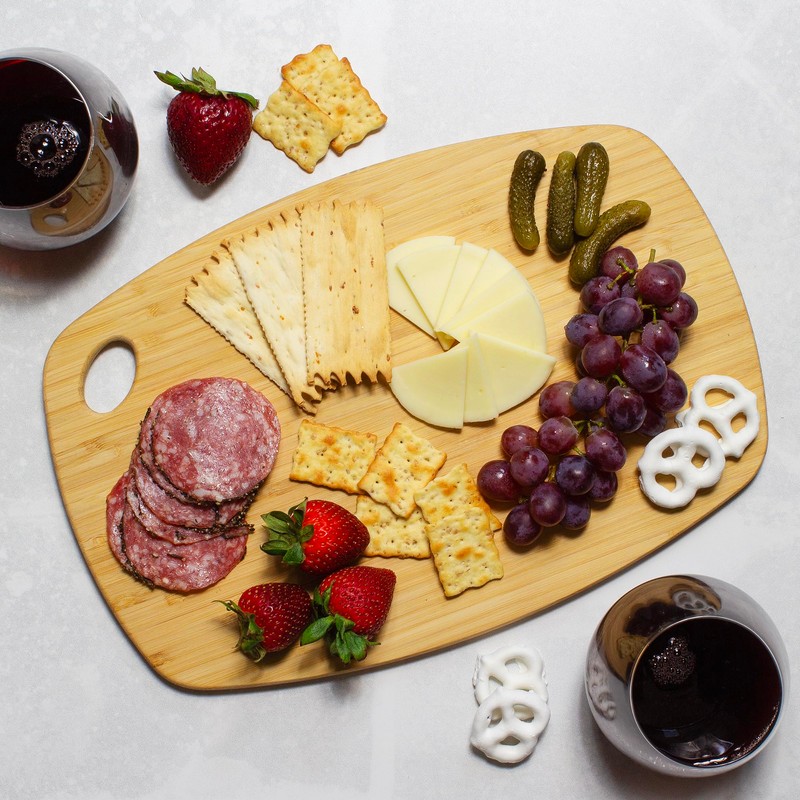 Totally Bamboo GreenLite Dishwasher Safe Cutting Board, 13.5" x 9"