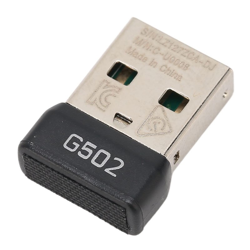 USB receiver for G502 LIGHTSPEED mouse, 2.4 GHz wireless mouse